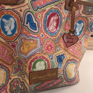 Disney Dooney and Bourke pop princess large tote